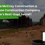 Evita McCray Construction, Uganda's premier warehouse construction company, showcasing a modern warehouse design.